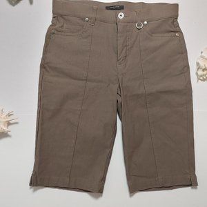 Simon Chang Business Bermuda Shorts Brown Size 4